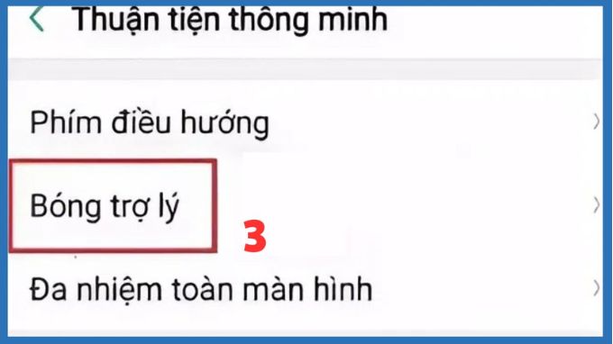 Cách bật nút home ảo trên OPPO qua cài đặt