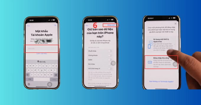 Sửa lỗi App Store bị dính iCloud cũ bằng cách Đăng xuất triệt để tại mục