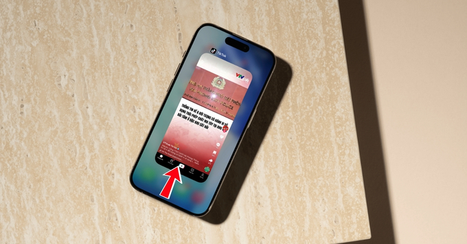 Khắc phục lỗi TikTok không vào được trên điện thoại bằng cách Buộc dừng ứng dụng và khởi động lại (Force Stop) trên iPhone