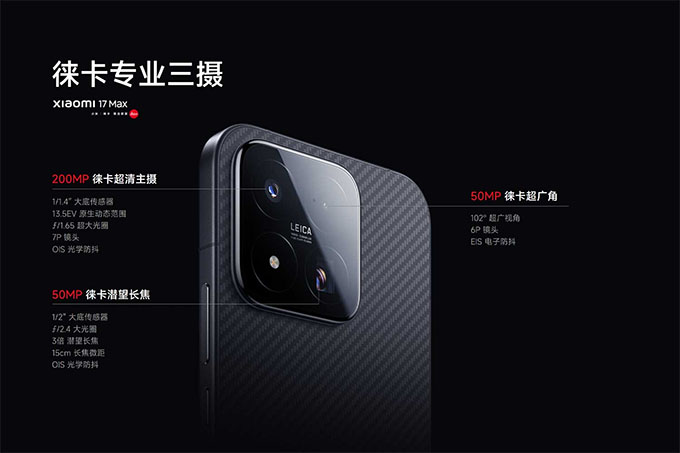 Hệ thống camera Leica 200MP đầu tiên