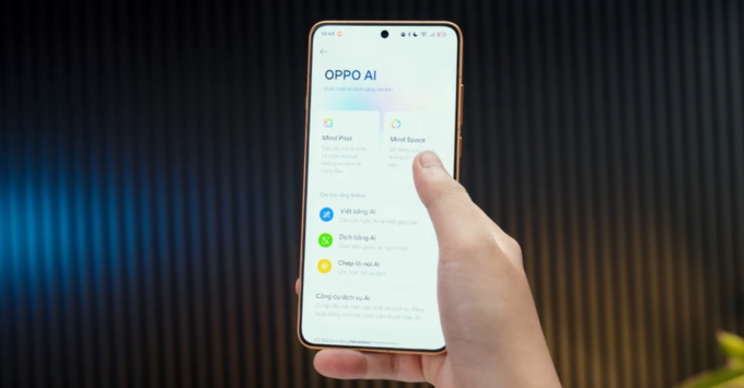OPPO Find X9 Ultra chạy ColorOS 16 trên Android 16, tích hợp AI thông minh hỗ trợ chụp ảnh, tối ưu hiệu năng, nhận diện cảnh, chỉnh sửa ảnh và trợ lý AI nâng cao