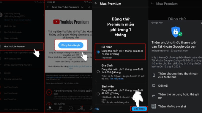 Dùng YouTube Premium - giải pháp chính thống và ổn định nhất