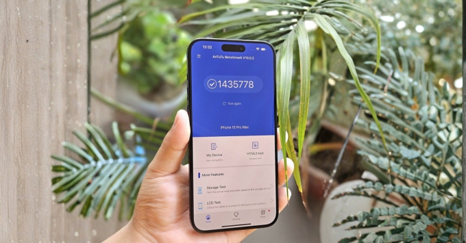 Vi xử lý Apple A17 Pro tiến trình 3nm mạnh mẽ trên iPhone 15 Pro Max cũ