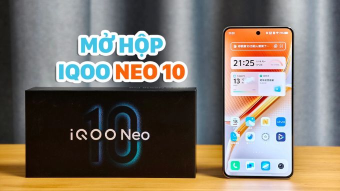 màn hình iQOO Neo 11 và iQOO Neo 10