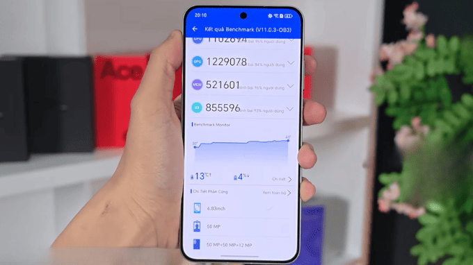 Quạt tản nhiệt vật lý Honor Win 25.000 vòng/phút 