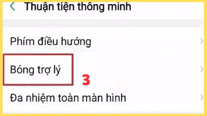 bật nút home ảo trên OPPO bằng ứng dụng Assistive Touch