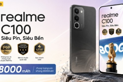 Đánh giá Realme C100: Kháng nước IP69K, rơi 2m không hỏng, bền đến vô đối!