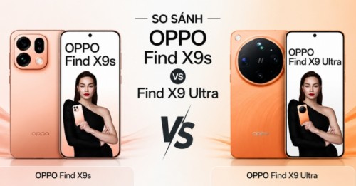Ngỡ ngàng với sự khác biệt giữa OPPO Find X9s và Find X9 Ultra!