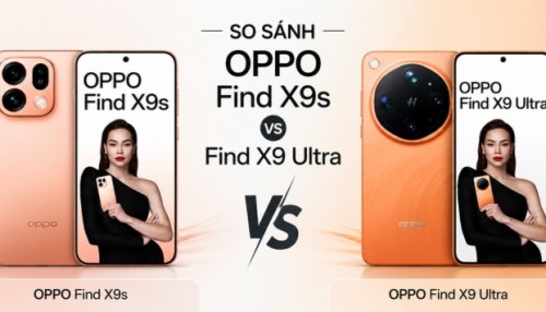 Ngỡ ngàng với sự khác biệt giữa OPPO Find X9s và Find X9 Ultra!
