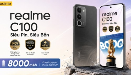 Đánh giá Realme C100: Kháng nước IP69K, rơi 2m không hỏng, bền đến vô đối!