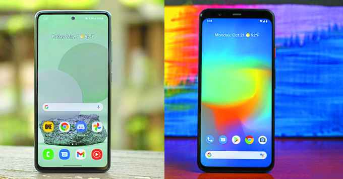 So sánh Google Pixel 4 XL & Samsung Galaxy A52: Thiết kế, camera, hiệu suất