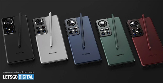 Thiết kế Galaxy S22 Ultra lộ diện với concept mới khiến người dùng mê mẫn