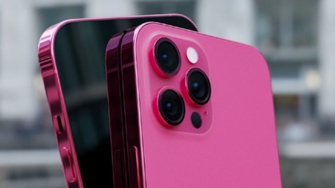 Tròn mắt trước hình ảnh iPhone 13 Pro Max màu Rose Pink vừa hé lộ