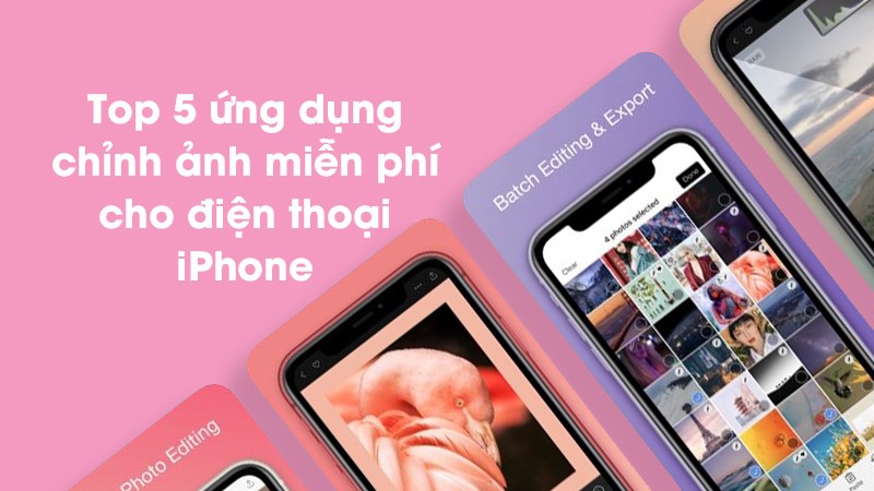 Top 5 ứng dụng chỉnh ảnh RAW tốt nhất cho iPhone, iPad
