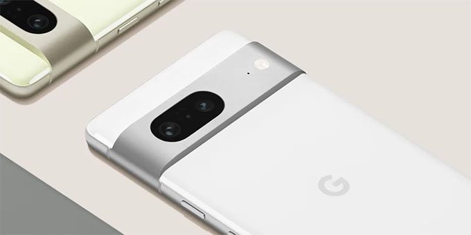 Camera Google Pixel 7 có một chút thay đổi về thiết kế