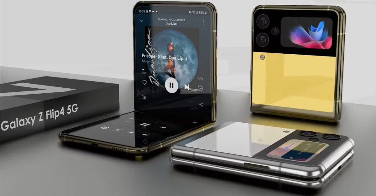 Rò rỉ dung lượng pin Galaxy Z Flip 4, hé lộ thêm cải tiến mới