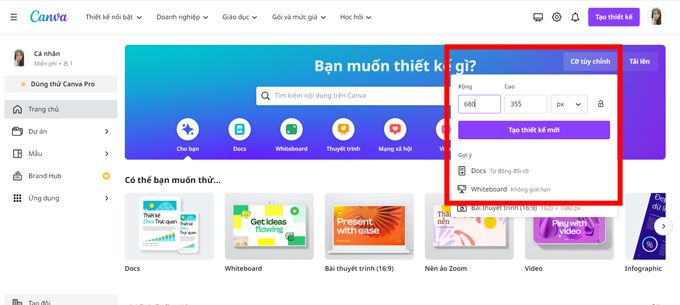 Cách tạo bảng trong Canva trên máy tính bước tạo layer