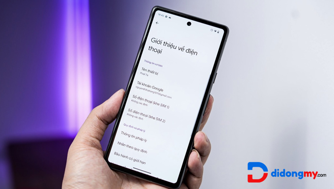 Google Pixel 7a cũ 128GB cũ về hiệu năng mượt mà