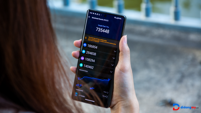 Google Pixel 7 Pro mượt mà, thông minh\
