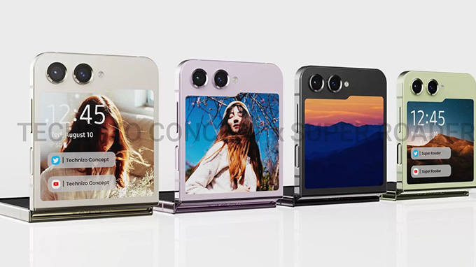 Màn hình ngoài của Samsung Galaxy Z Flip5 sẽ chạy các ứng dụng Google được tối ưu hóa đặc biệt