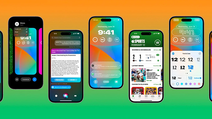 Bàn phím cải tiến trên iOS 17