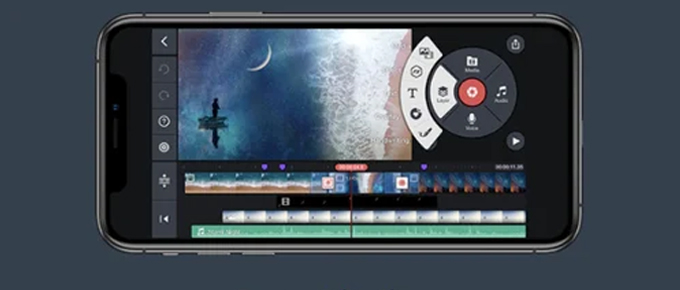 Ứng dụng chỉnh sửa video miễn phí trên điện thoại Kine Master