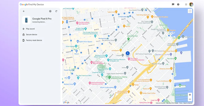Cách tìm điện thoại Android Find My Device