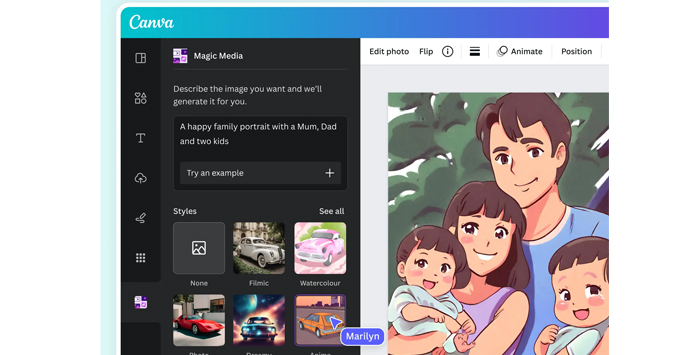 Canvas AI là gì? Magic media
