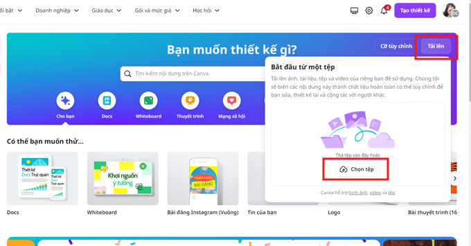 Canvas AI là gì? Cách sử dụng tải ảnh lên