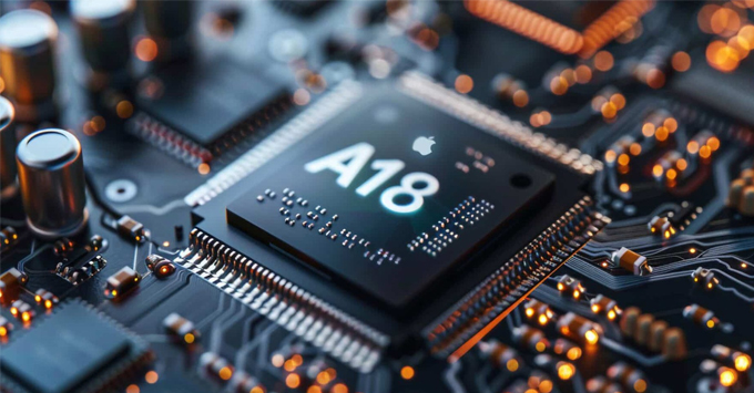 Chip A18 Bionic trên iPhone 16 GPU