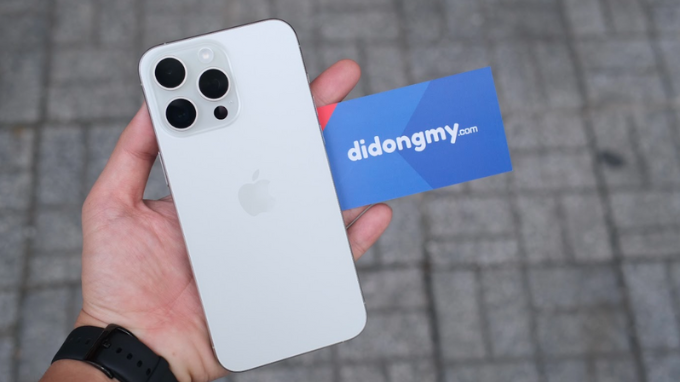 iPhone 15 Pro Max giá ưu đãi tại Didongmy