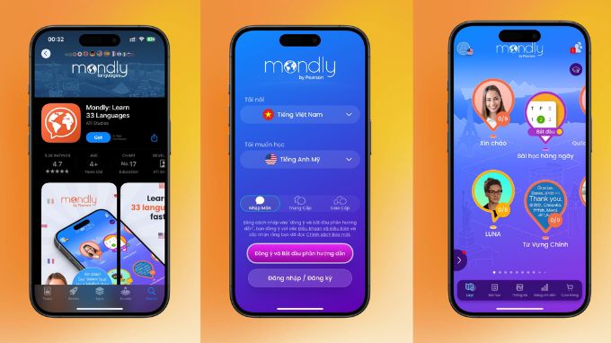 Cách tải ứng dụng Mondly