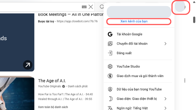 Đổi ảnh đại diện trên máy tính (Windows/Mac)