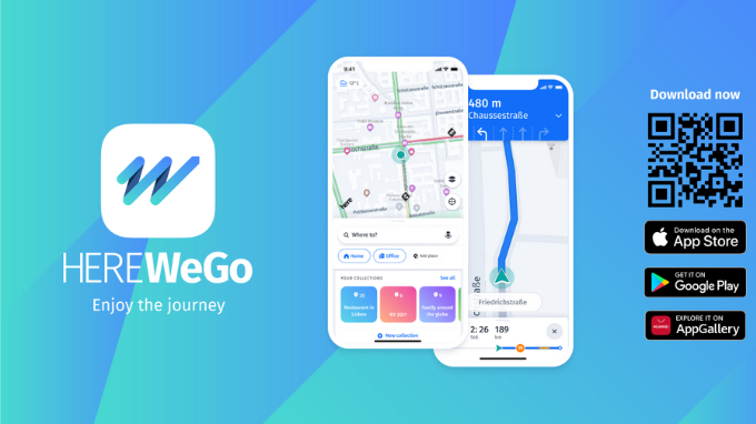 Here WeGo - Ứng dụng bản đồ ngoại tuyến
