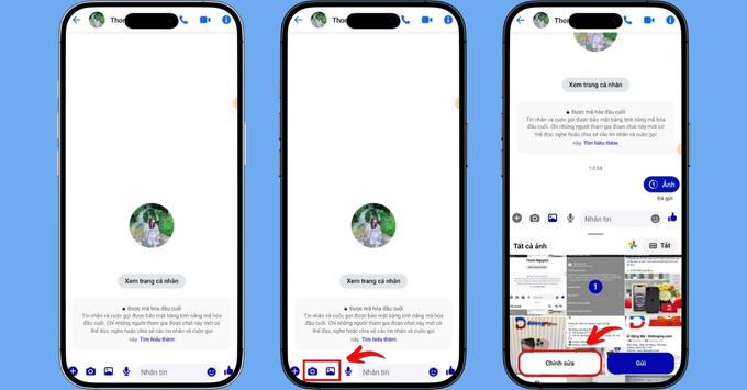 Cách bật tắt gửi ảnh xem 1 lần Messenger nhanh chóng