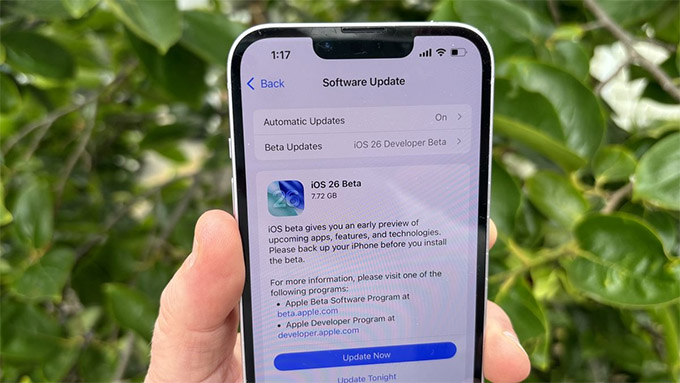 Hướng dẫn từng bước để cài đặt iOS 26 beta 1