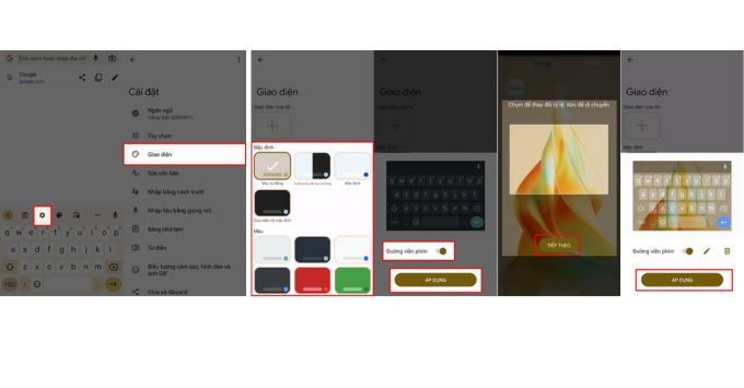 Cách Đổi Màu Bàn Phím Điện Thoại Gboard