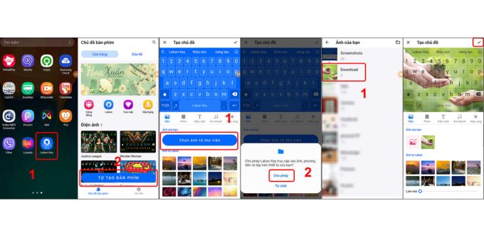 Cách Đổi Màu Bàn Phím Điện Thoại LaBanKey