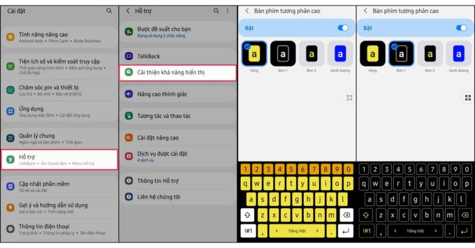 Cách Đổi Màu Bàn Phím Điện Thoại Samsung