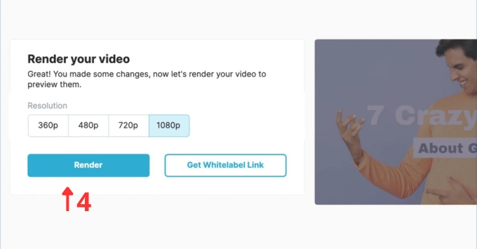 Xuất bản và tải video thành phẩm