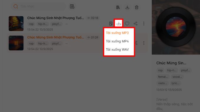 Cách tạo nhạc bằng AI b5