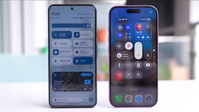 iOS 26 và Android 16: Hai hướng đi, một thiết kế tiêu điểm
