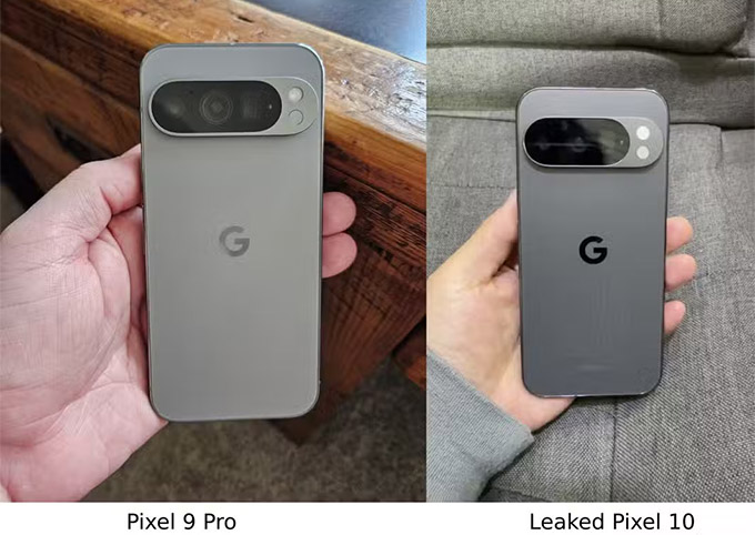 Thiết kế Google Pixel 10 có thay đổi không?