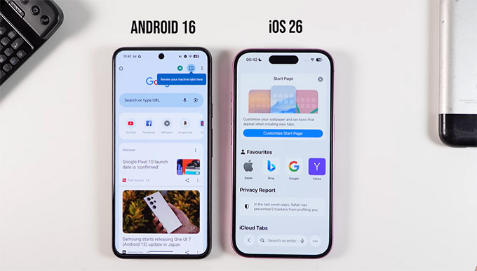 Trình duyệt mặc định: Safari so với Chrome