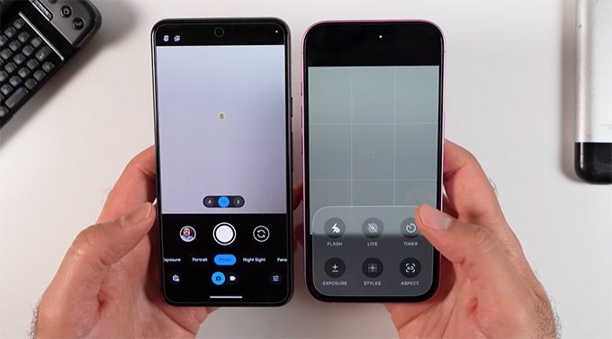 Ứng dụng Camera: Sự đơn giản so với chức năng