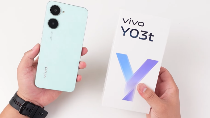 vivo Y03T với thiết kế thanh lịch và hiệu năng ổn định cho công việc