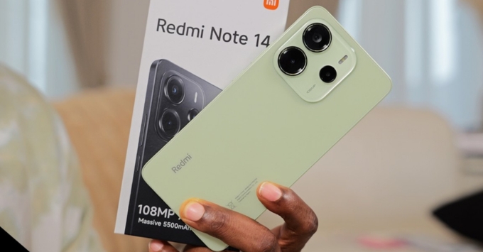 Điện thoại học sinh 5 triệu Xiaomi Redmi Note 14 8GB 256GB