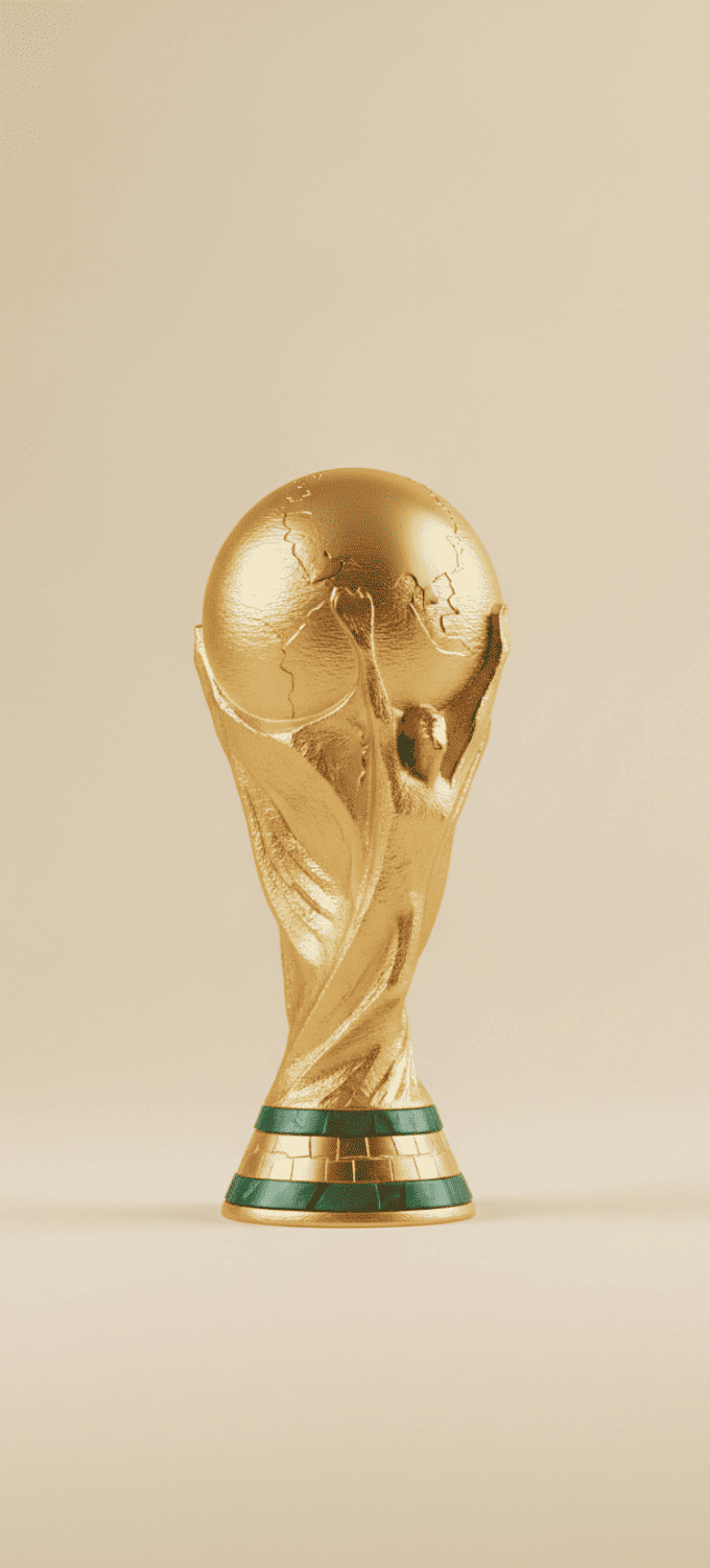 Hình nền World Cup phong cách tối giản nghệ thuật