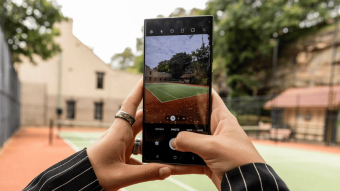 Bật khung lưới camera Android theo nguyên tắc chia ba