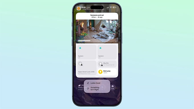 HomeKit Secure Video: xem nhanh và thao tác ngay từ thông báo